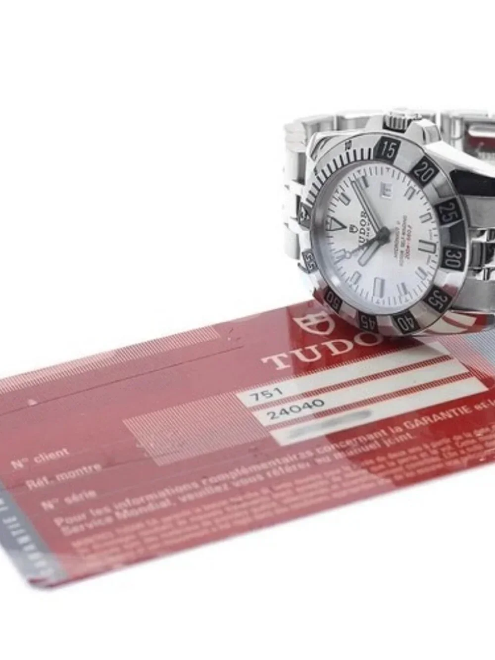 TUDOR Hydro Note II 24040 Date Silver Dial Automatic Boy's Watch_957927